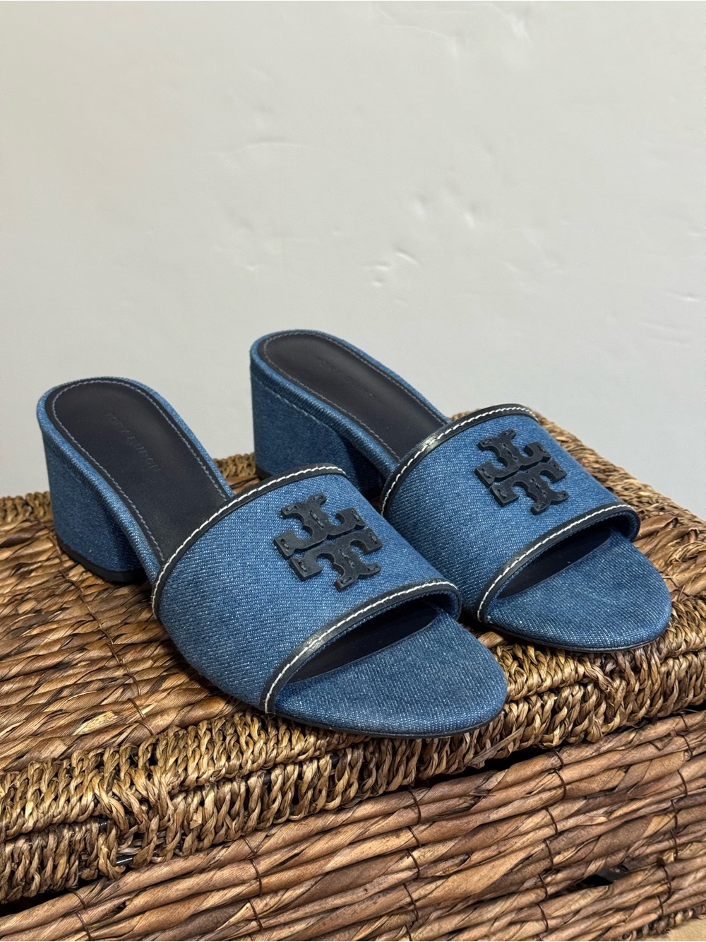 Tory Burch
Everly Block Heel Denim Sandal